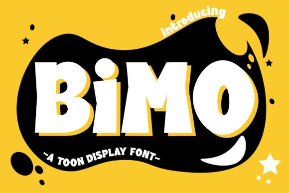 Bimo Toon: The Playful Typeface for Bold Designs