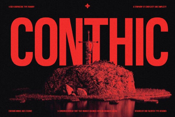 Conthic: Where Medieval Strength Meets Modern Minimalism