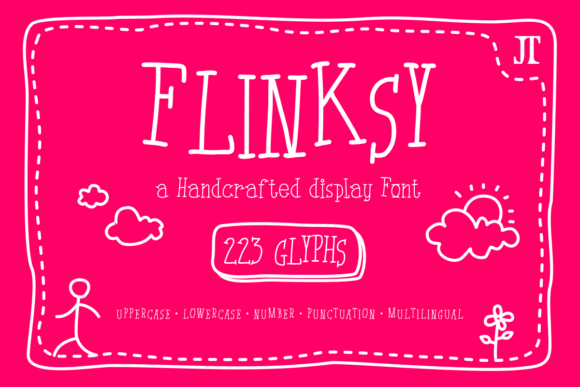 Flinksy: The Handcrafted Display Font Redefining Digital Warmth