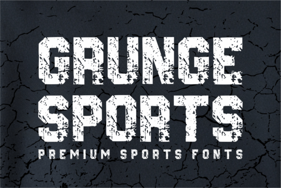 Grunge Sports: A Rugged Display Font for Bold Statements