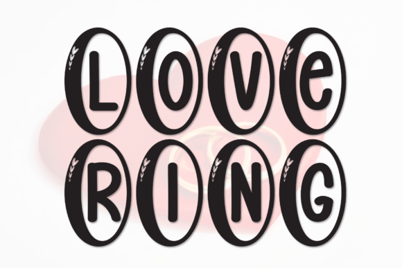 Love Ring: A Friendly Display Font for Modern Design