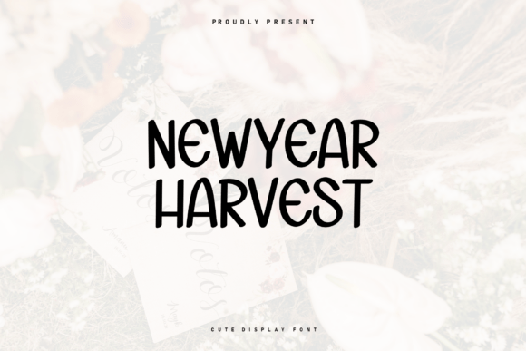 Newyear Harvest: A Fresh Approach to Modern Typography