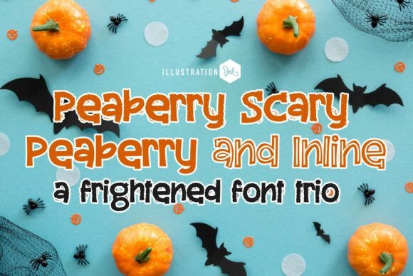 Peaberry Scary Trio: A Spooky Font Collection