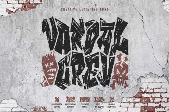 Vandal Crew: Unleash Your Inner Rebel with Raw Typography